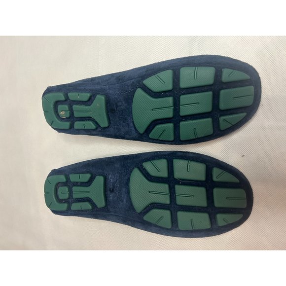 UGG Women Moccasin Slip-on Flats Leather Upper Sheepskin Lining Black Size 7 - Picture 5 of 6